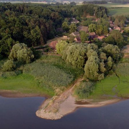 Natur Kunst Ferienhaus Neu Darchau Exteriör bild