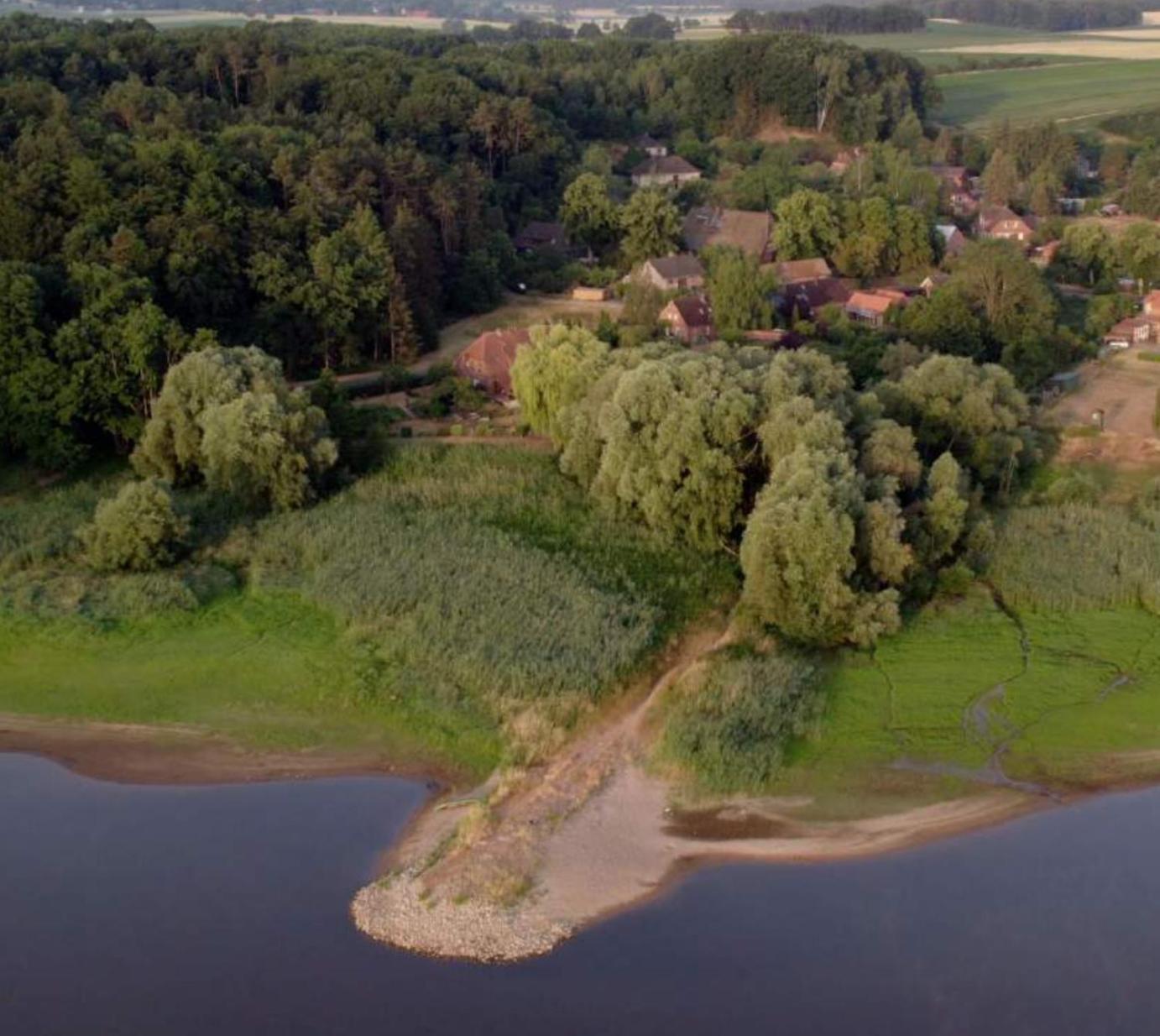 Natur Kunst Ferienhaus Neu Darchau Exteriör bild